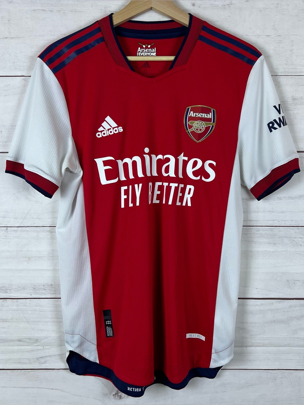 Adidas Arsenal FC 2021-2022 Home Jersey Size Small Mens Soccer Football